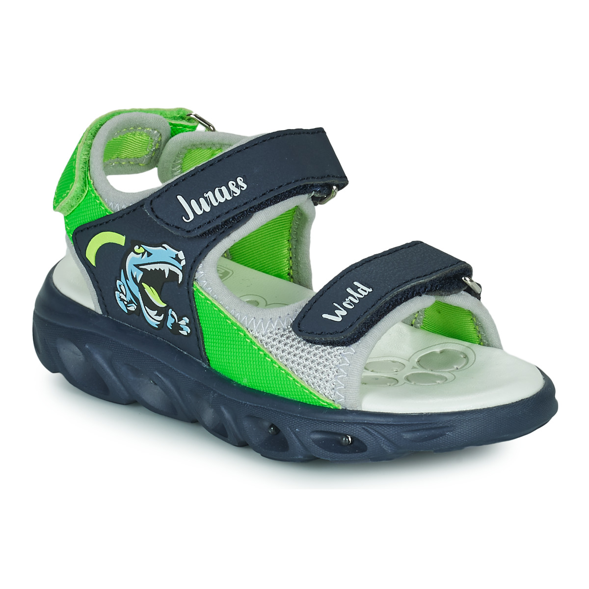 Schuhe Jungen Sandalen / Sandaletten Chicco COLE Blau / Grün