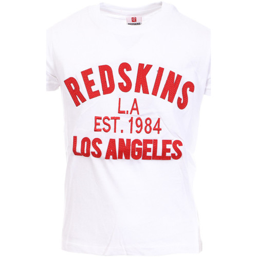 Kleidung Jungen T-Shirts & Poloshirts Redskins RDS-3031-JR Weiss