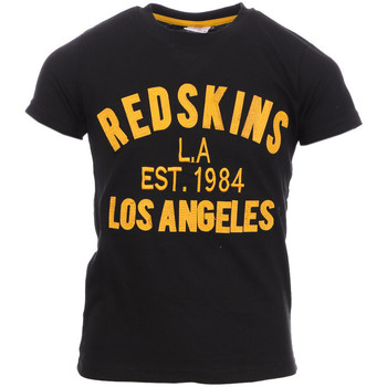 Kleidung Jungen T-Shirts & Poloshirts Redskins RDS-3031-JR Schwarz