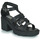 Schuhe Damen Sandalen / Sandaletten MTNG 50642 Schwarz