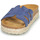 Schuhe Damen Pantoffel Elue par nous Leo Blau