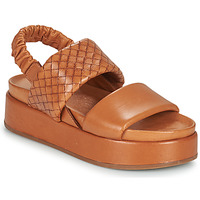 Schuhe Damen Sandalen / Sandaletten Metamorf'Ose Lagoute Camel