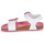 Schuhe Mädchen Sandalen / Sandaletten Agatha Ruiz de la Prada Bio Weiss / Rosa