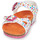 Schuhe Mädchen Sandalen / Sandaletten Agatha Ruiz de la Prada Bio Weiss / Multicolor