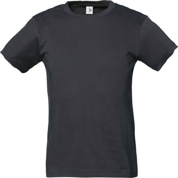 Kleidung Jungen T-Shirts Tee Jays TJ1100B Dunkelgrau