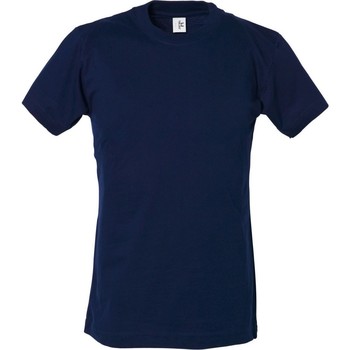 Kleidung Jungen T-Shirts Tee Jays TJ1100B Blau