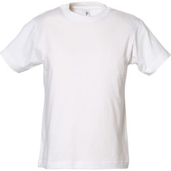 Kleidung Jungen T-Shirts Tee Jays TJ1100B Weiß