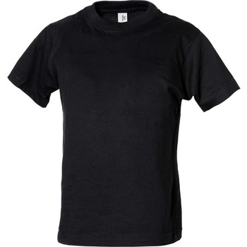 Kleidung Jungen T-Shirts Tee Jays TJ1100B Schwarz