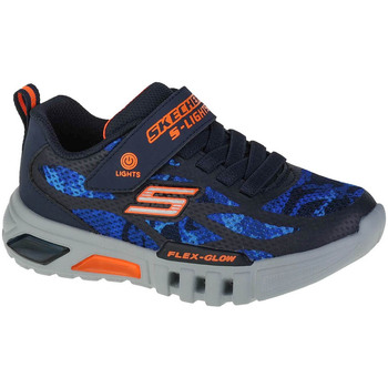 Schuhe Jungen Sneaker Low Skechers Flex-Glow Rondler Blau