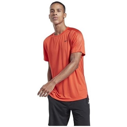 Kleidung Herren T-Shirts Reebok Sport Workout Ready Tech Orange