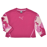 Kleidung Mädchen Sweatshirts Puma ALPHA CREW Rosa