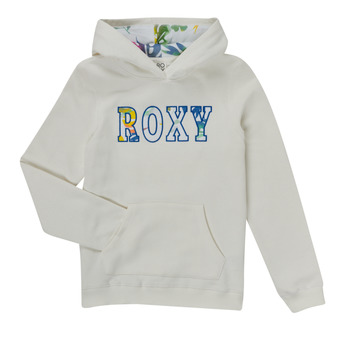Kleidung Mädchen Sweatshirts Roxy HOPE YOU KNOW Weiss