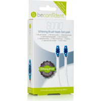 Beauty Accessoires Körper Beconfident Sonic Toothbrush Heads Whitening White Set 