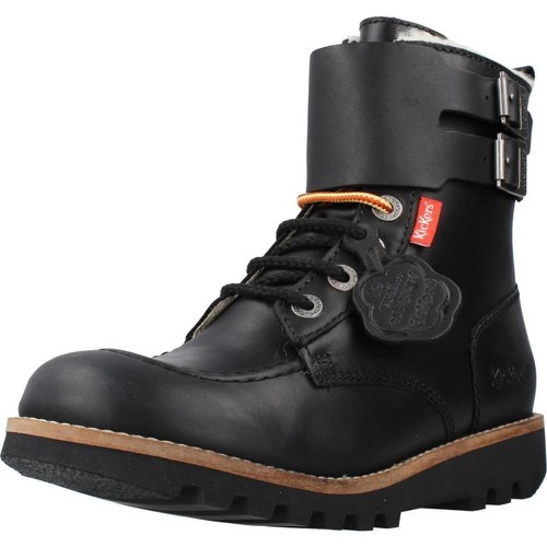 Schuhe Damen Low Boots Kickers 833740 50 Schwarz