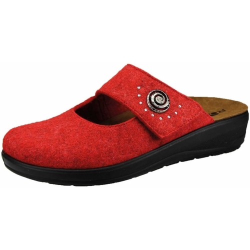 Schuhe Damen Hausschuhe Rohde 6169/41 Rot