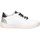 Schuhe Mädchen Sneaker Low Dianetti Made In Italy I9926NZ Sneaker Kind WEISS SCHWARZ Multicolor