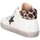 Schuhe Mädchen Sneaker Low Dianetti Made In Italy I9890 Sneaker Kind LEOPARD / SCHWARZ Multicolor