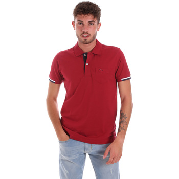 Kleidung Herren T-Shirts & Poloshirts Key Up 2R56G 0001 Rot