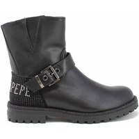 Schuhe Kinder Boots Patrizia Pepe PPJ561 Schwarz