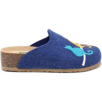 Schuhe Damen Hausschuhe Bionatura 12BLMOO-I-FELB88 Blau