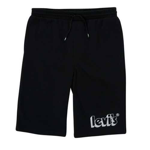Kleidung Jungen Shorts / Bermudas Levi's GRAPHIC JOGGER SHORTS Schwarz