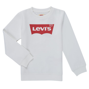 Kleidung Jungen Sweatshirts Levi's BATWING CREWNECK Weiss
