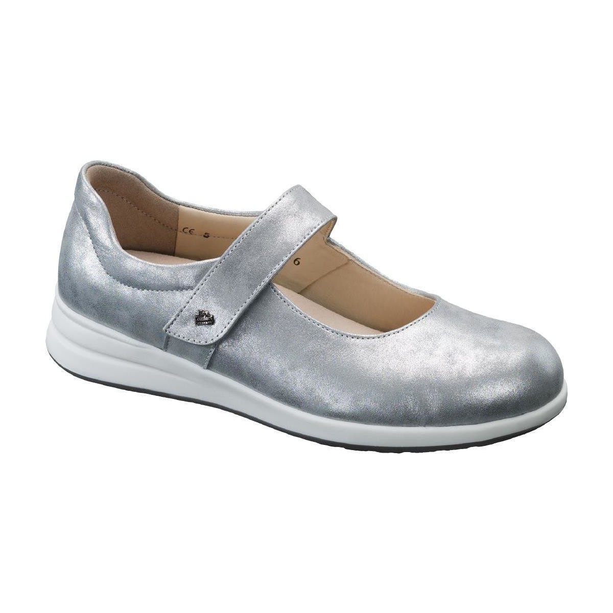 Schuhe Damen Sneaker Low Finn Comfort 2281640297 Silbern