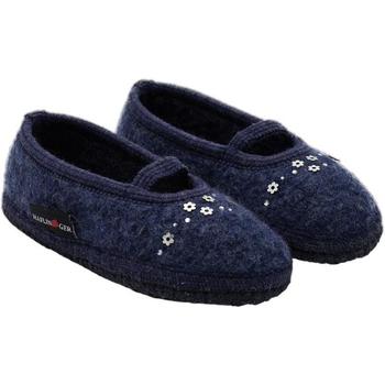 Schuhe Kinder Hausschuhe Haflinger 62315872 Blau