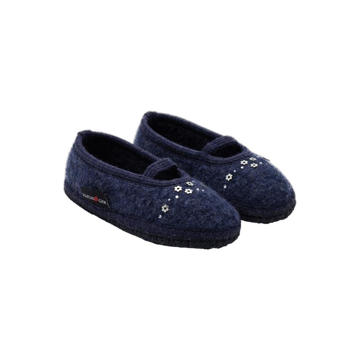 Schuhe Kinder Hausschuhe Haflinger 62315872 Blau