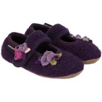 Schuhe Kinder Hausschuhe Haflinger 48303290 Violett