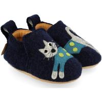Schuhe Kinder Hausschuhe Haflinger 65308476 Blau