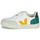 Schuhe Kinder Sneaker Low Veja Small V-12 Velcro Weiss / Gelb / Grün