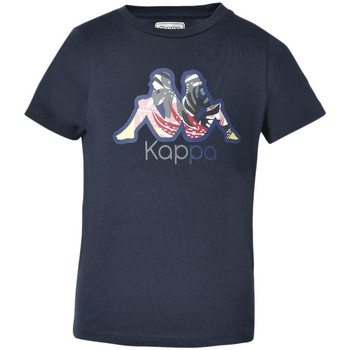 Kleidung Mädchen T-Shirts & Poloshirts Kappa 371346W Blau