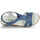 Schuhe Damen Sandalen / Sandaletten Damart 69994 Blau