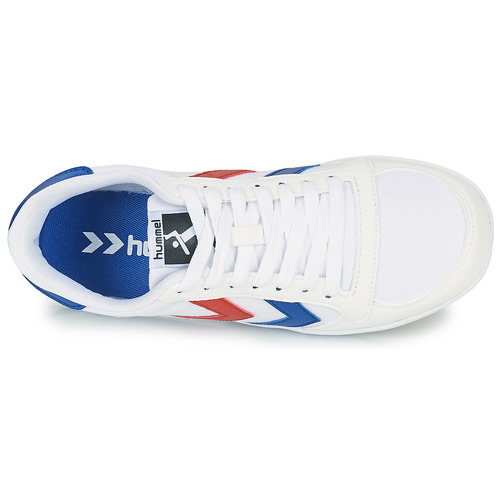 hummel STADIL LIGHT CANVAS Weiss / Blau / Rot