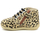 Schuhe Kinder Boots Kickers Bonzip-2 Beige