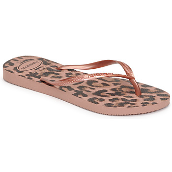 Schuhe Damen Zehensandalen Havaianas SLIM ANIMALS Leopard
