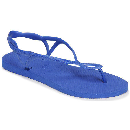 Schuhe Damen Zehensandalen Havaianas LUNA Blau