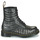 Schuhe Damen Boots Dr. Martens 1460 Gunmetal Wild Croc Emboss Schwarz