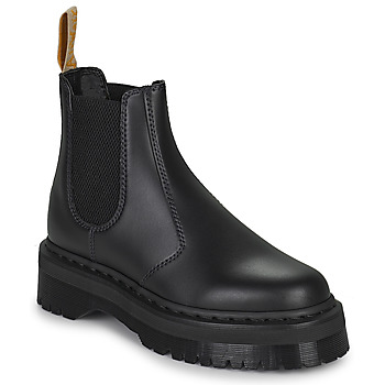 Schuhe Boots Dr. Martens Vegan 2976 Quad Black Felix Rub Off Schwarz