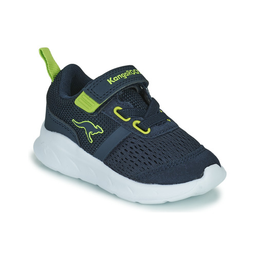 Kangaroos K-IR Fast EV Blau / Grün - Schuhe Sneaker Low Kind 2995 