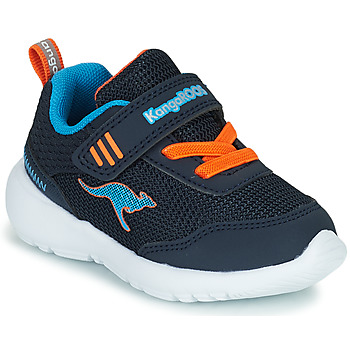 Schuhe Jungen Sneaker Low Kangaroos KY-Lilo EV Marine / Orange