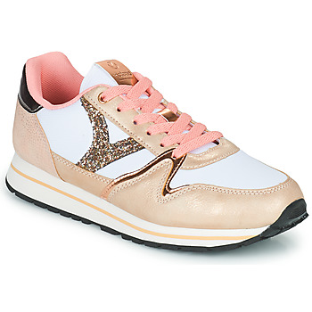 Schuhe Damen Sneaker Low Victoria 1141131NUDE Weiss / Gold
