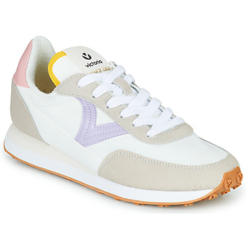 Schuhe Damen Sneaker Low Victoria 1138100LILA Weiss / Violett
