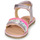 Schuhe Mädchen Sandalen / Sandaletten Mod'8 PAGANISA Violett / Rosa