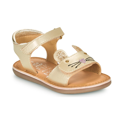 Schuhe Mädchen Sandalen / Sandaletten Mod'8 CLOONIE Gold