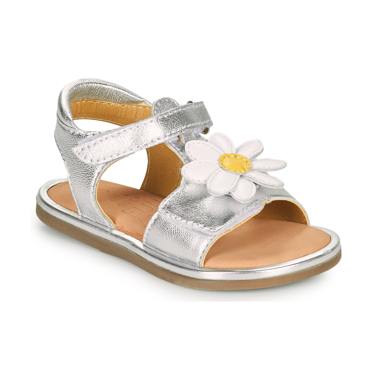 Schuhe Mädchen Sandalen / Sandaletten Mod'8 PARRIT Silbern