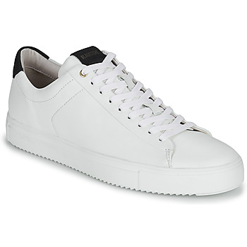 Schuhe Herren Sneaker Low Blackstone RM50 Weiss / Marine