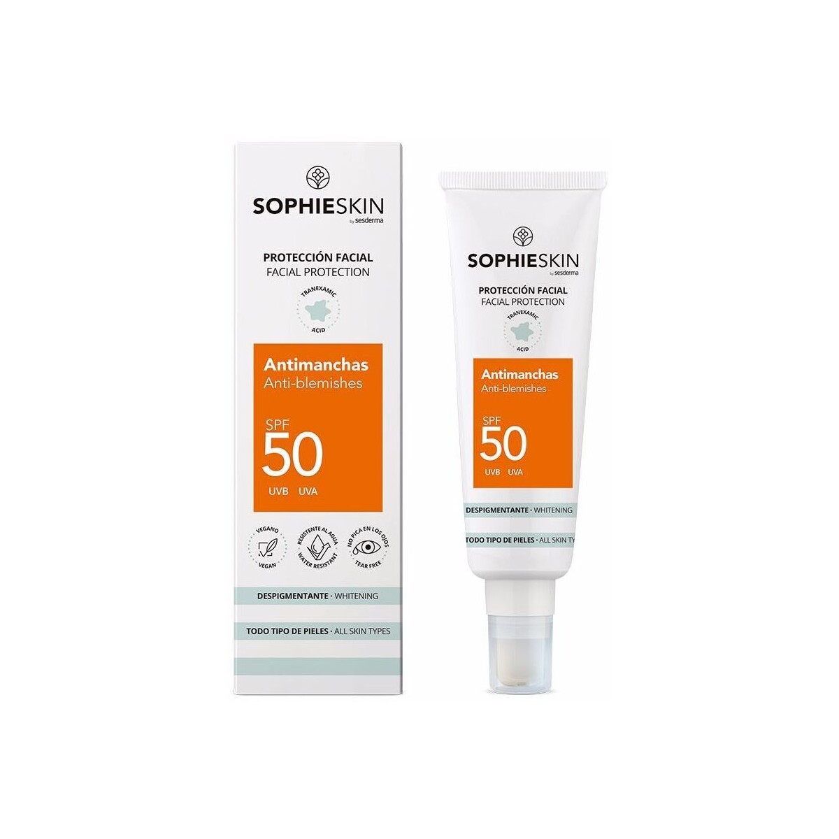 Beauty Sonnenschutz & Sonnenpflege Sophieskin Anti-flecken-sonnencreme Für Das Gesicht Lsf50 