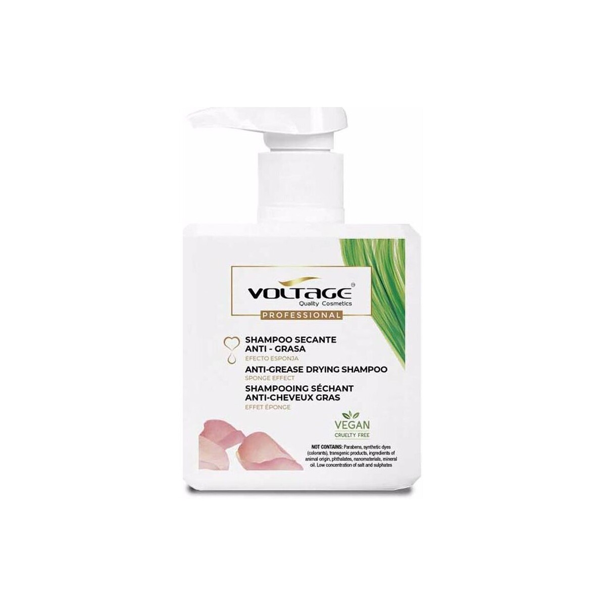 Beauty Shampoo Voltage Anti-grasa Champú Secante 